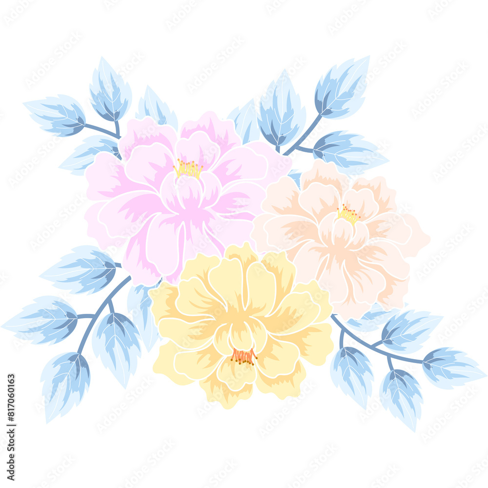 coquette Floral Groupings coquette Floral Groupings