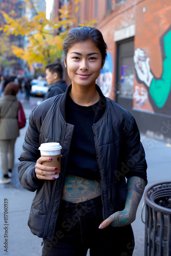 Streetwear symphony: A youn...