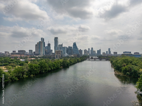 Downtown Austin Texas Skyline and Lake