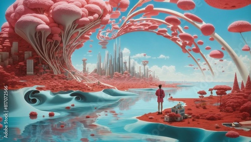 landscape Generated Ai 