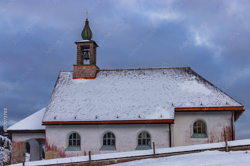 Fototapeta premium Chapels & Hermitages in mountainous landscapes