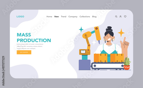 Economies of scale web or landing. Company scale of operation