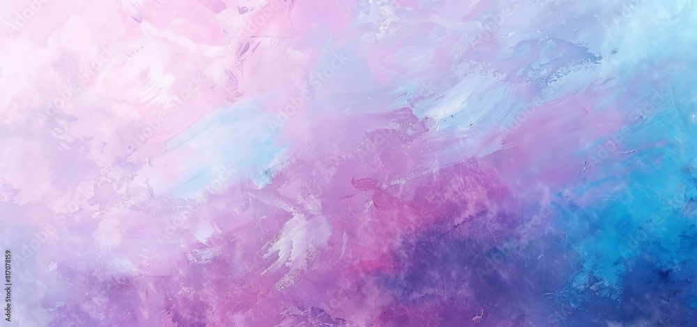 Vibrant abstract painting with strokes of pastel pink and blue hues creating a dreamy backdrop, perfect for creative projects or as a serene desktop wallpaper Vibrant abstract painting with strokes of pastel pink and blue hues creating a dreamy backdrop, perfect for creative projects or as a serene desktop wallpaper