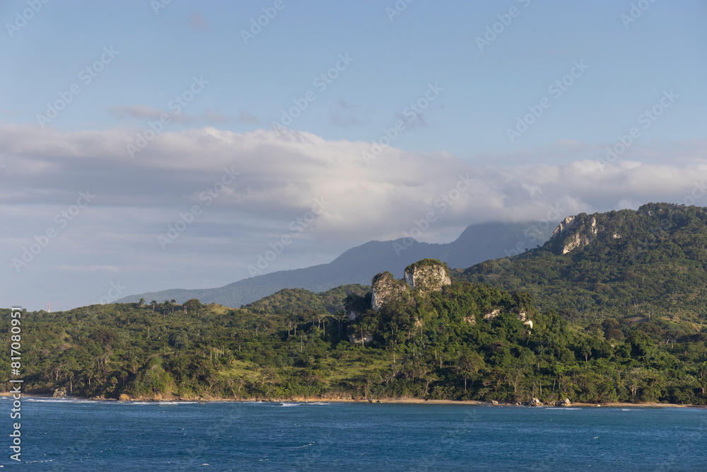 Beautiful Southern caribbean landscape