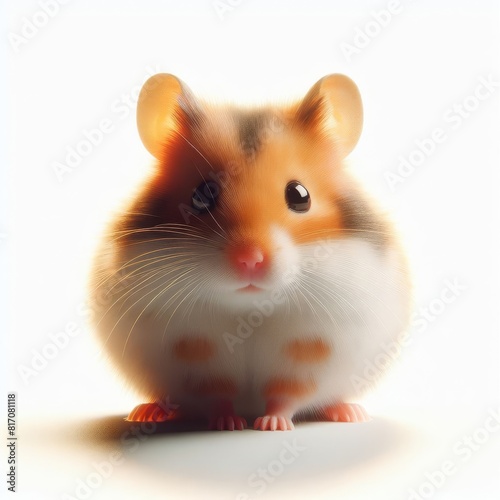 hamster on white © Deanmon