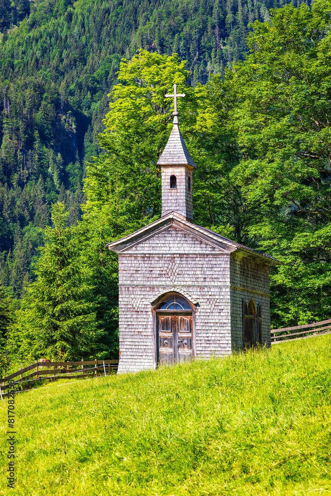 Naklejka premium Chapels & Hermitages in mountainous landscapes