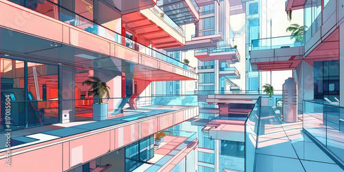 The Visionary Architect Embraces Cyberpunk Culture: Blueprints Unveil a Stunning Neo-Noir Cityscape