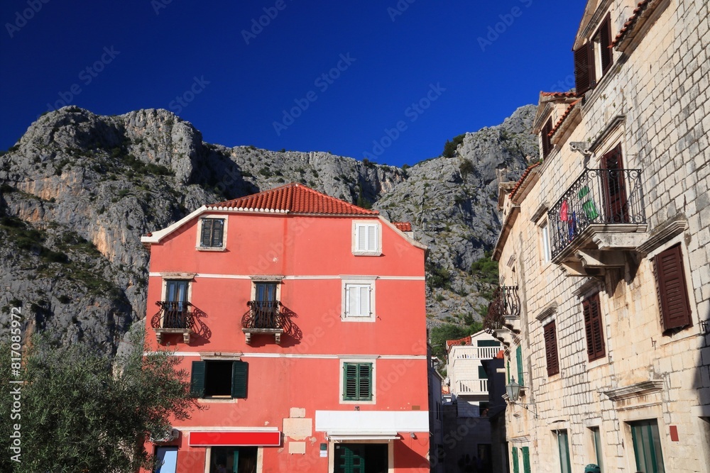 Fotografie Omis town in Croatia