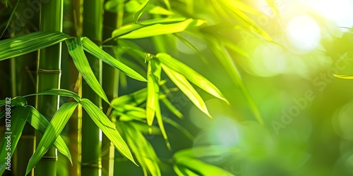 Exploring the Sustainable Benefits of Bamboo Products  Fast Growth and Eco-Friendly Advantages. Concept Bamboo Sustainability  Eco-Friendly Products  Benefits of Bamboo  Fast-Growing Resource