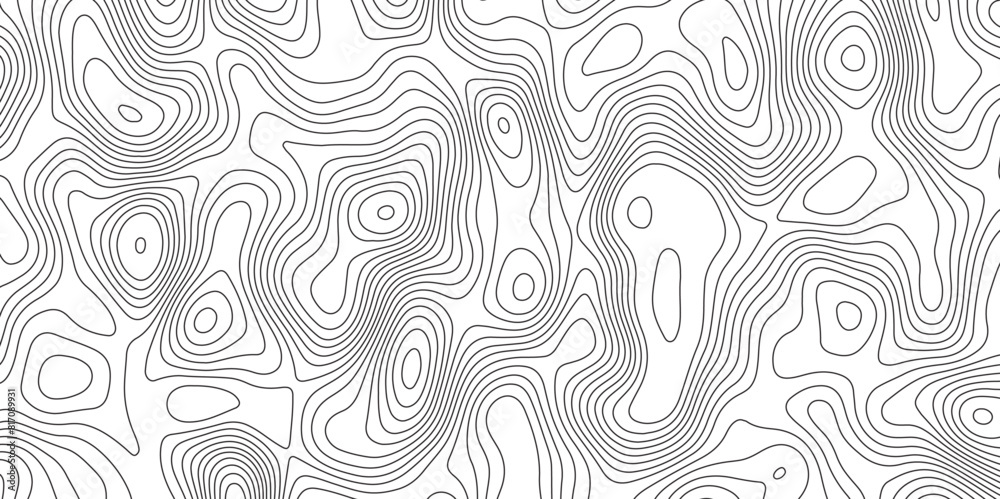 Topographic Map in Contour Line Light Topographic White seamless texture. Topography map pattern, Geographic curved, vector illustration. Topographic Map in Contour Line Light Topographic White seamless texture. Topography map pattern, Geographic curved, vector illustration.