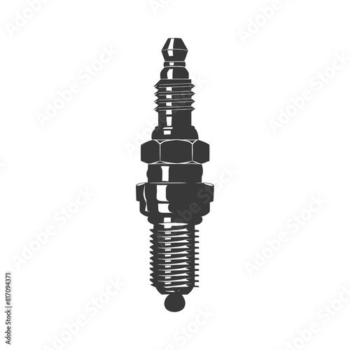 silhouette spark plug black color only