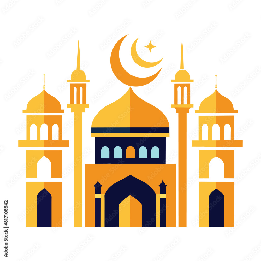 Mosque Vector Eid Mubarak Mosque Mosque Vector Eid Mubarak Mosque