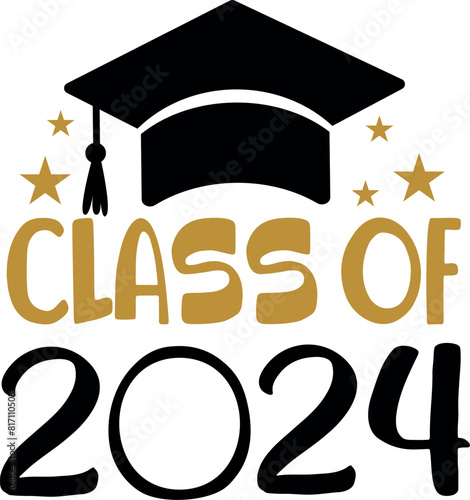 Flat isolated graduation quote. Graduation quote illustration vector.