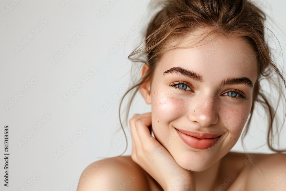 A portrait of a beautiful woman A portrait of a beautiful woman