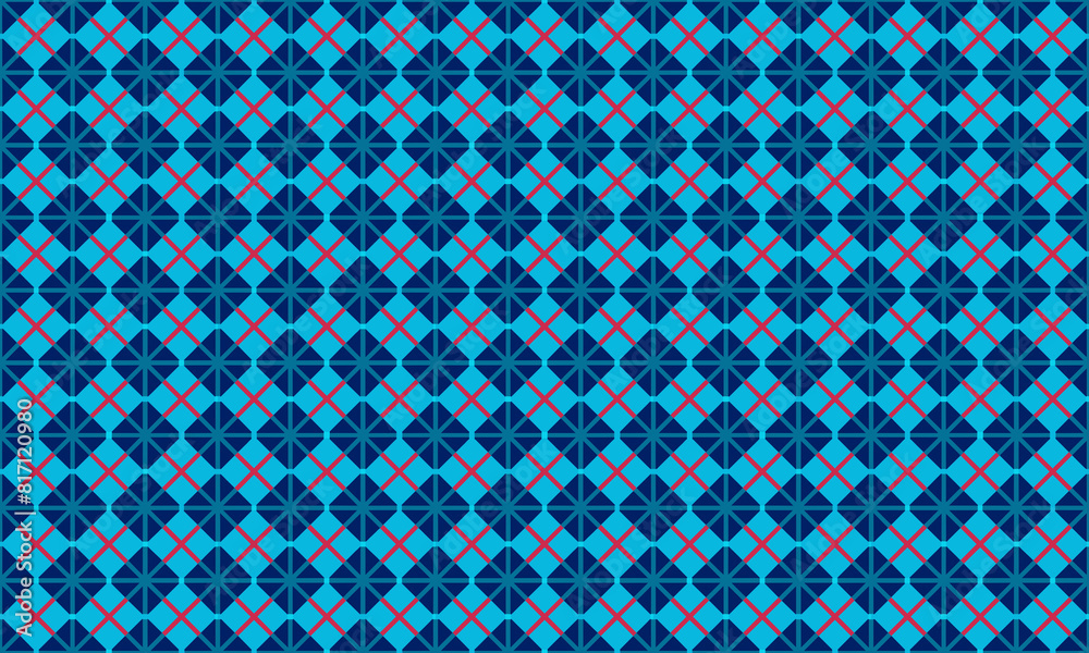 Grid-Based Design Seamless Pattern Wallpaper Background Grid-Based Design Seamless Pattern Wallpaper Background