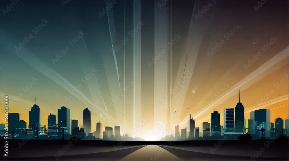 Obraz premium uilding the Foundation: Creative Vector Backgrounds