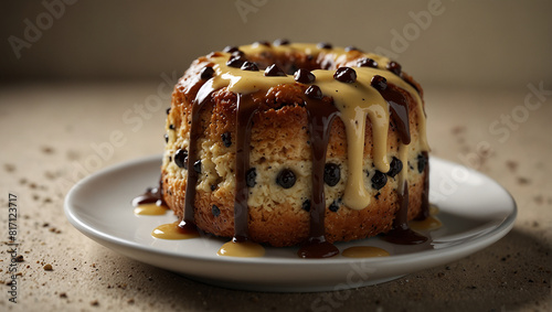 Spotted dick beautiful look photo