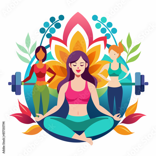 logo--yoga--energetic--dynamic--convey-a-sense-of