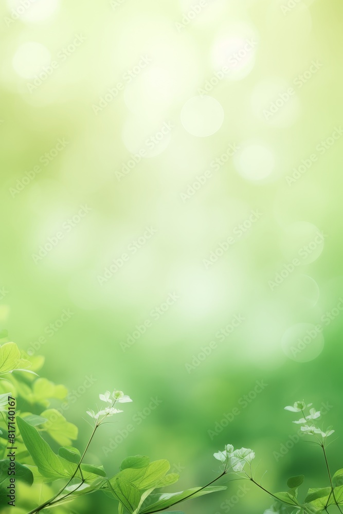 A sunny and green summer background creating a blurred effect Excellent for adding text A sunny and green summer background creating a blurred effect Excellent for adding text