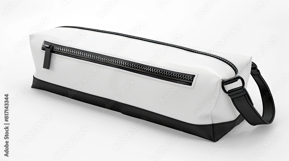 Monochrome Elegance: Stylish Toiletry Bag Monochrome Elegance: Stylish Toiletry Bag