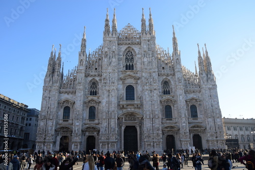 duomo cathedral city, Milan
