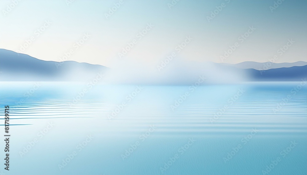 custom made wallpaper toronto digital A serene hot spring with steam rising from the water. The background is a smooth gradient