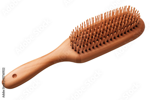 Take care of your hair with our soft and gentle wooden hairbrush.