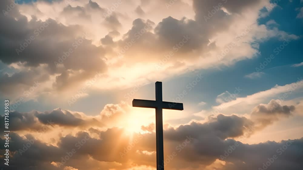 Cross in the Cloudy Sky Generative AI Cross in the Cloudy Sky Generative AI