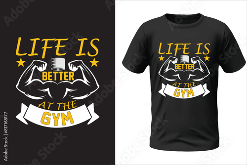 Gym T-shirt design