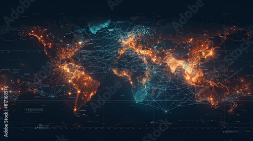 Generate a comprehensive global map