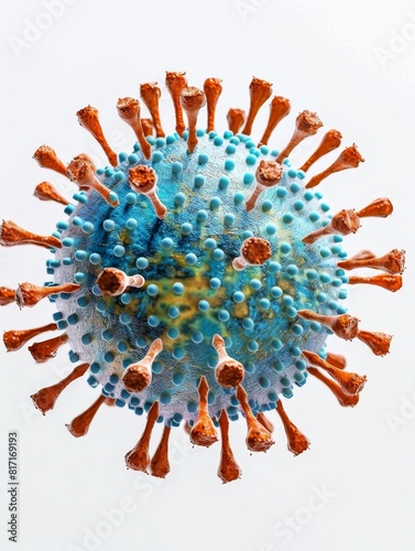 Smallpox Virus Revealed in Magnified Detail A Glimpse into the Eradicated Diseases Structure photo