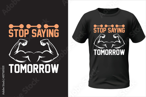 Gym T-shirt design
