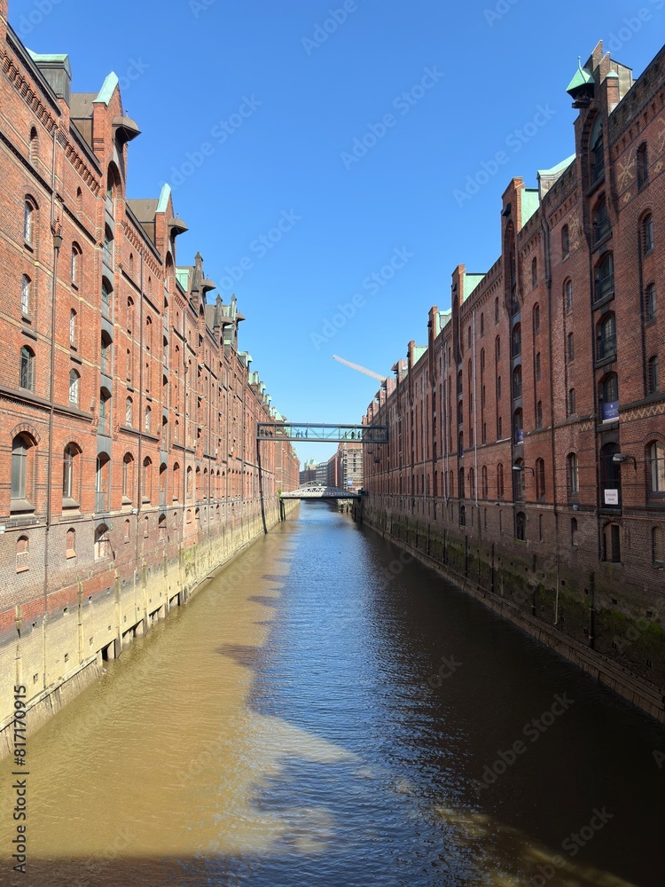 Naklejka premium Hamburg und Amsterdam