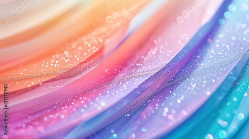 A colorful, multi-colored fabric with a watermark photo