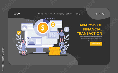 KYC concept. Flat vector illustration.