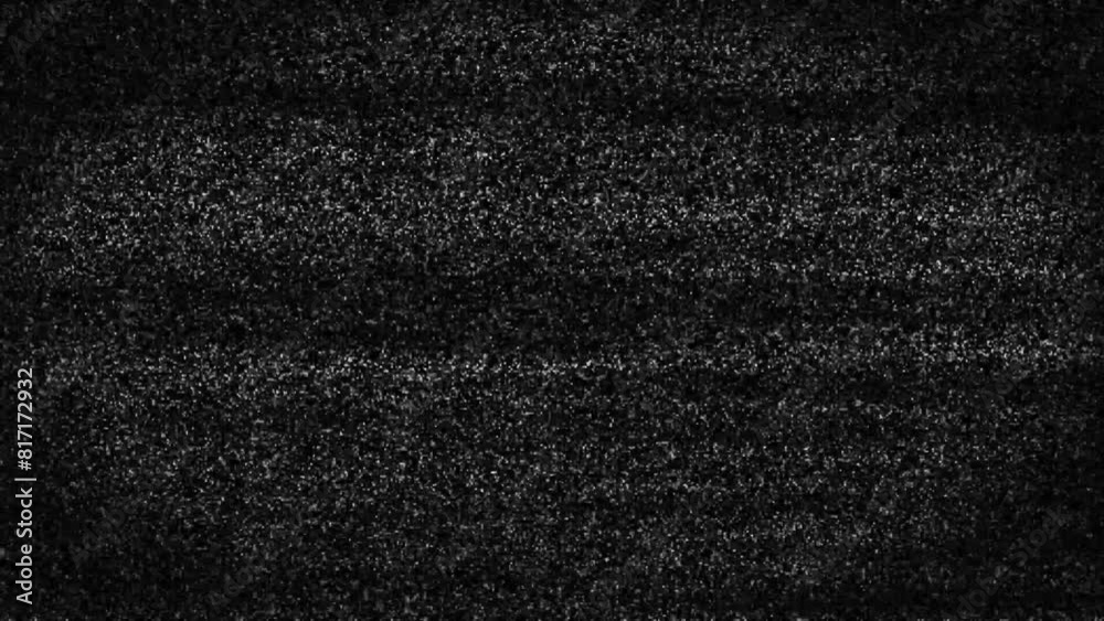 tv screen noise glitch effect. Glitch static white noise television . Tv no signal. Noise overlay texture pattern.