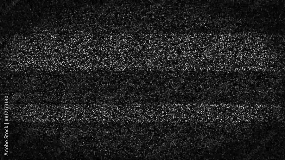 tv screen noise glitch effect. Glitch static white noise television . Tv no signal. Noise overlay texture pattern.