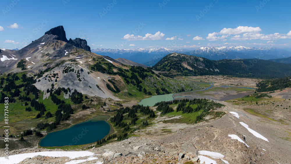 Εκτύπωση καμβά Black tusk Mountain