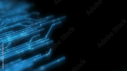 Electric Board Light Trail Alpha Channel