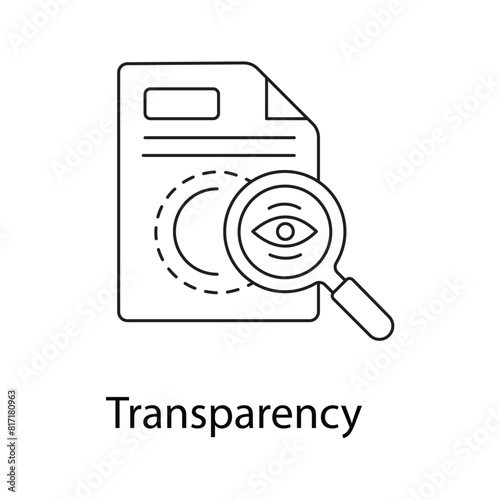 Transparency Icon. Vector Icon Design