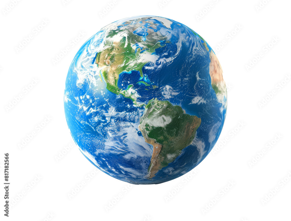Photo of the earth on isolated background Photo of the earth on isolated background