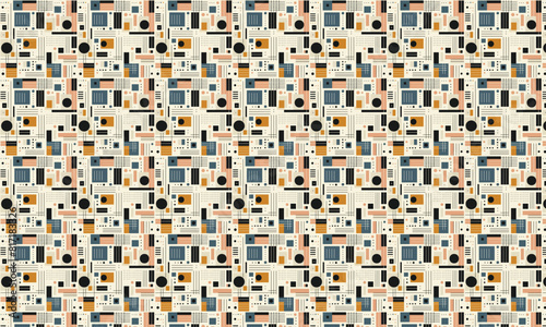 Modern unique minimal pattern design