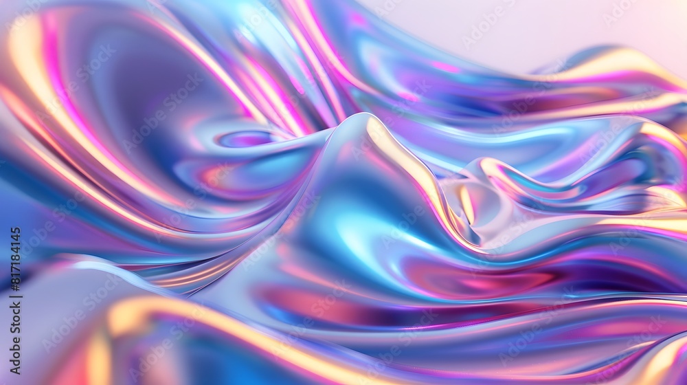 Clear Fabric Flying solid background