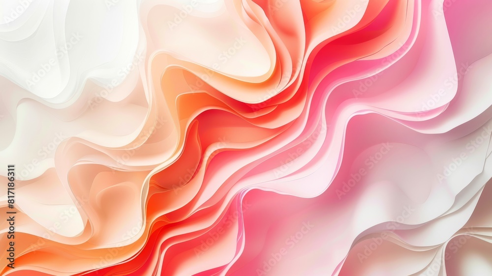 The image is a colorful, abstract design with a wave-like pattern The image is a colorful, abstract design with a wave-like pattern