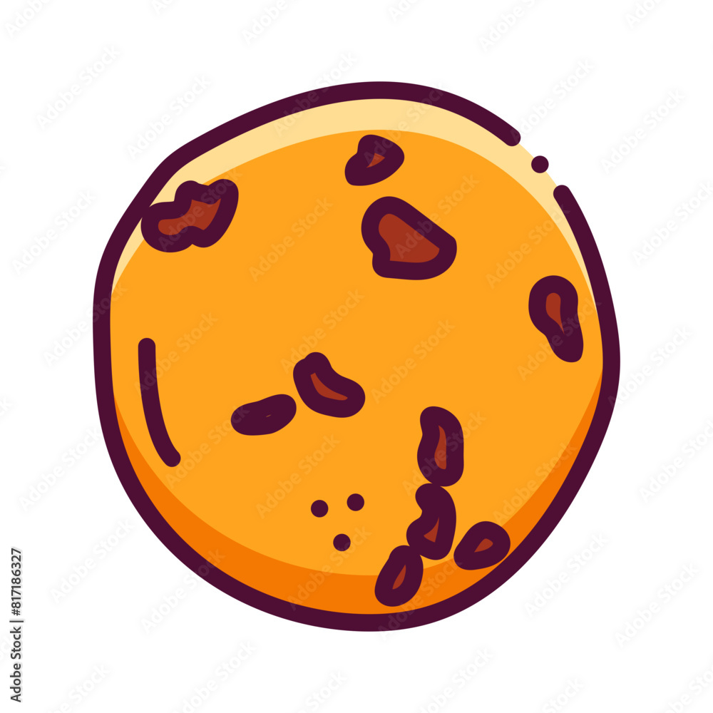 Fototapeta premium New food in spring Colored Icon Pack