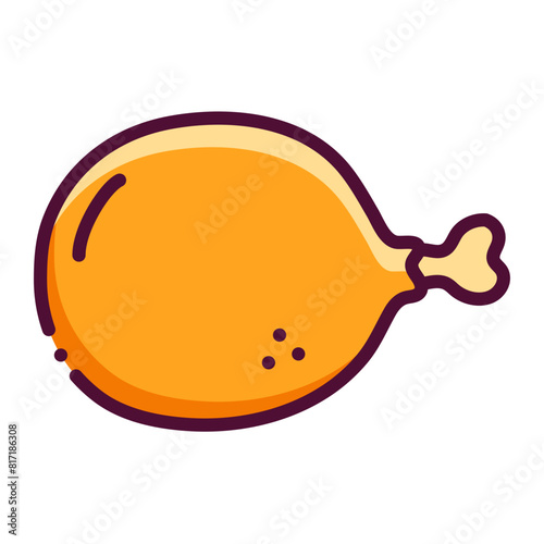 New food in spring Colored Icon Pack