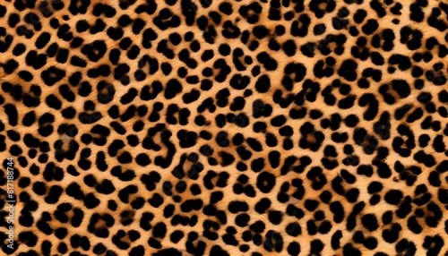  Leopard print fabric texture  modern animal background  hairy pattern