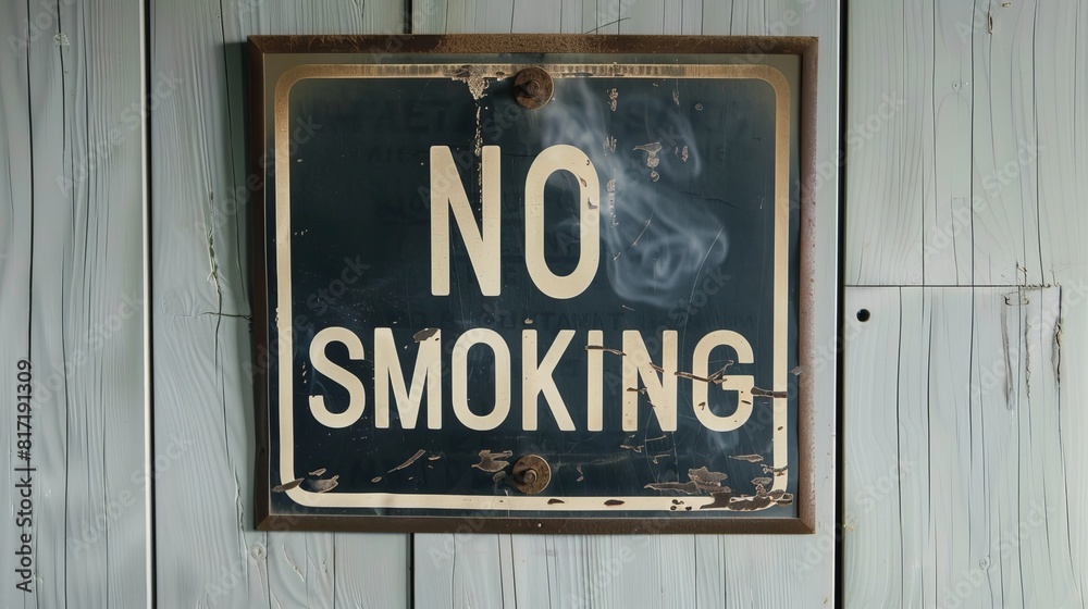 A no-smoking sign depicted on a white background. A no-smoking sign depicted on a white background.