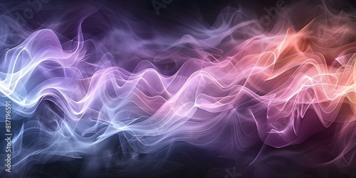 Colorful abstract line waves in pink purple and blue background wallpaper. Concept Abstract Art, Colorful Waves, Wallpaper Design, Pink Purple Blue, Background Pattern