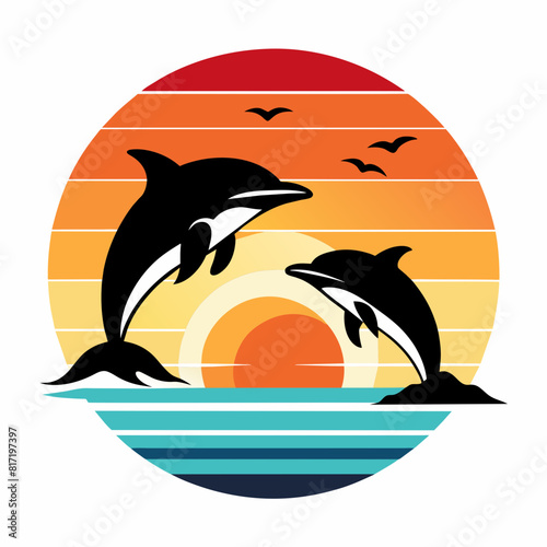 summer-sunset-with-pair-of-dolphin-silhouette--sty